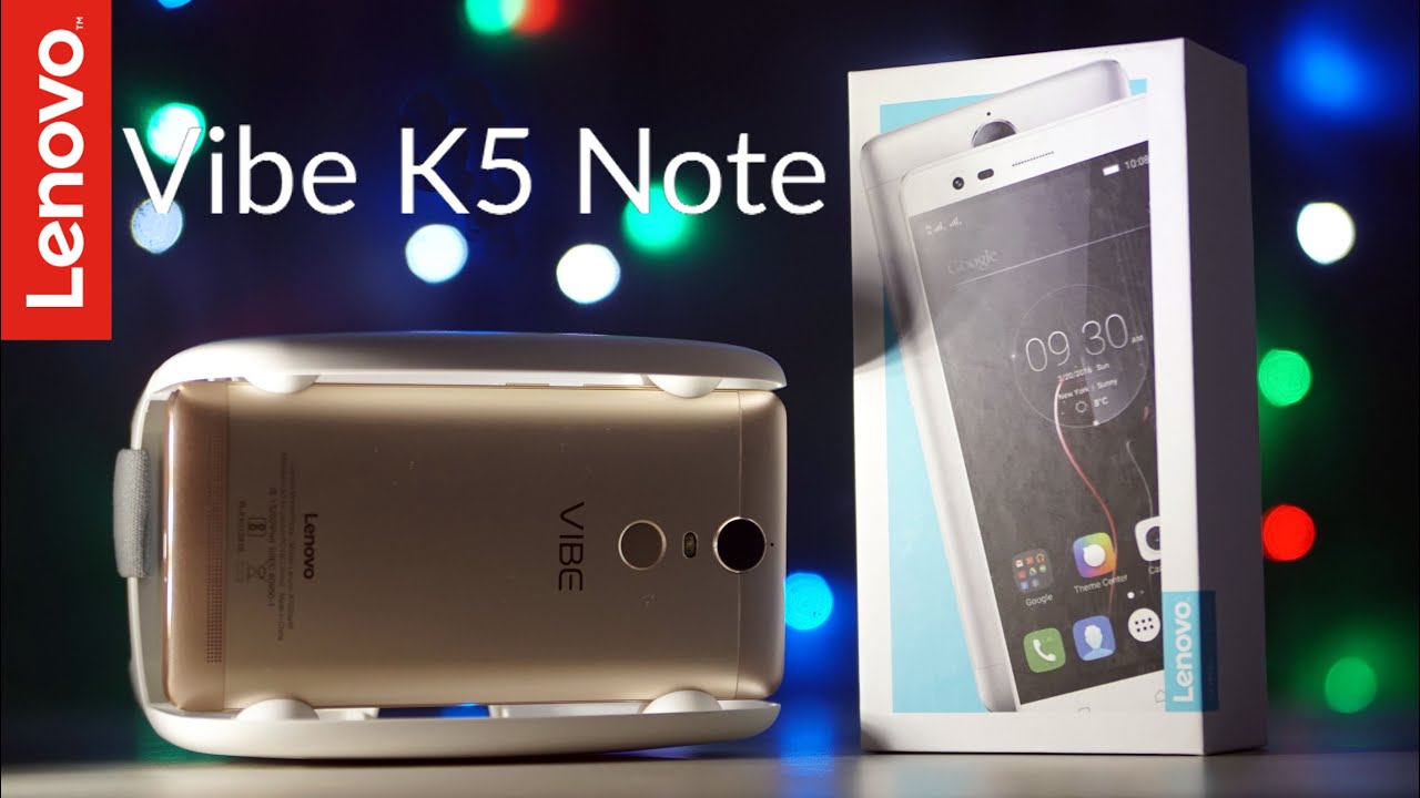 Lenovo Vibe K5 Note - Unboxing & Hands On - YouTube