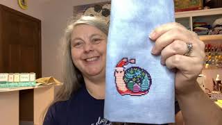 #flosstube Episode 67 - Three finishes and so much more stitching!