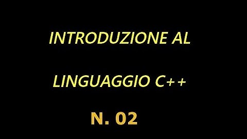 Concetto di Algoritmo - 02