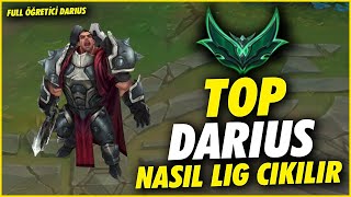 DARIUS TOP Nasıl Oynanır DEVASA Rehber  | Full Öğretici Darius Oynanış !