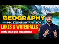 🌍 Geography Most Important Topic | Lakes &amp; Waterfalls | Prime Time 9 AM | Prabhakar Sir | BPDA | NDA
