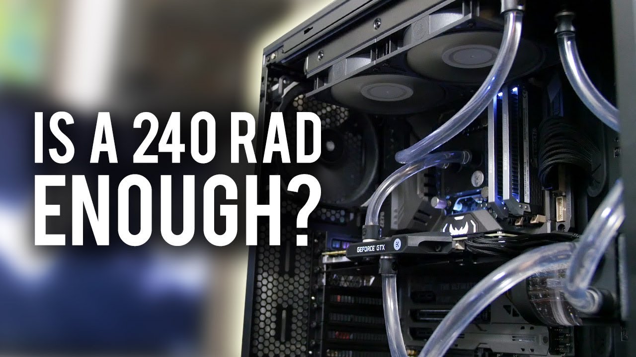 FULL CUSTOM LOOP WITH *ONE* RADIATOR? - YouTube