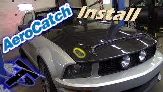 Aerocatch Hood Pin Install