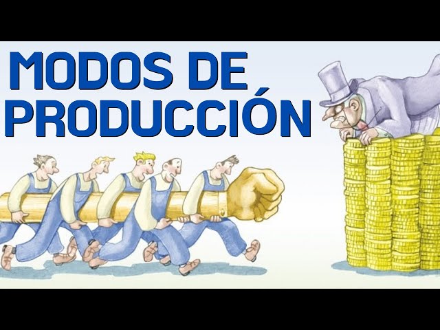 ¿Qué son los MODOS DE PRODUCCIÓN y qué tipos hay?👷 class=