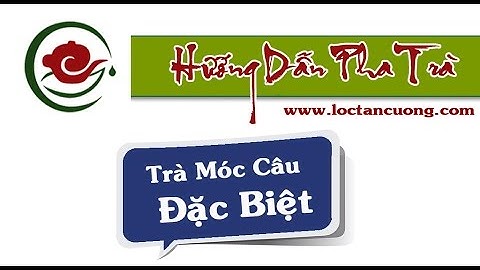 [HƯỚNG DẪN PHA TRÀ] Trà Móc Câu Đặc Biệt  Thái Nguyên - Lộc Tân Cương