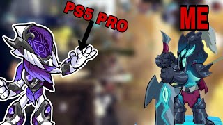 I beat a PS5 PRO in BRAWLHALLA
