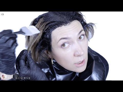видео: Как закрасить седину самой себе Пошагово | Эффект ламинирования волос в домашних условиях | Уроки