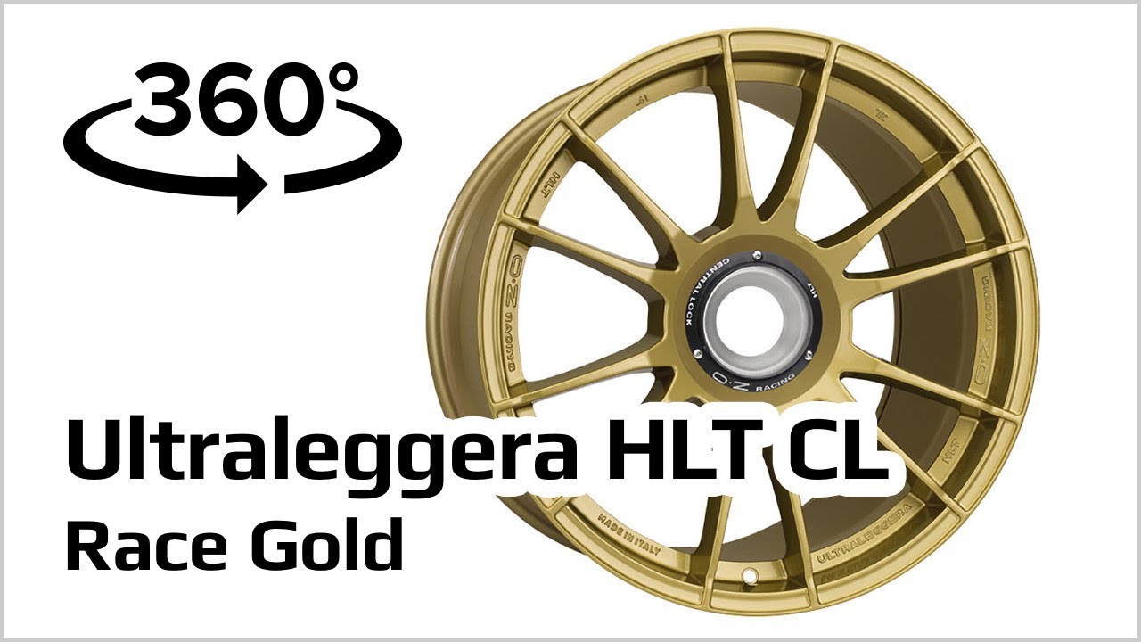 Jante alu OZ Ultraleggera HLT CL Race Gold