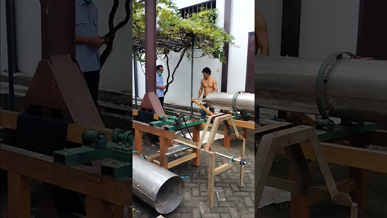 mesin oven garam plus spiral scruw cmpyor