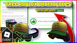 All Working Promocodes In Roblox 2019 Roblox Promo Codes