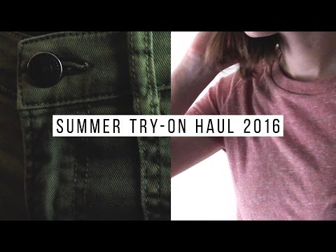 Summer Try-On Haul 2016 | Danica & Victoria