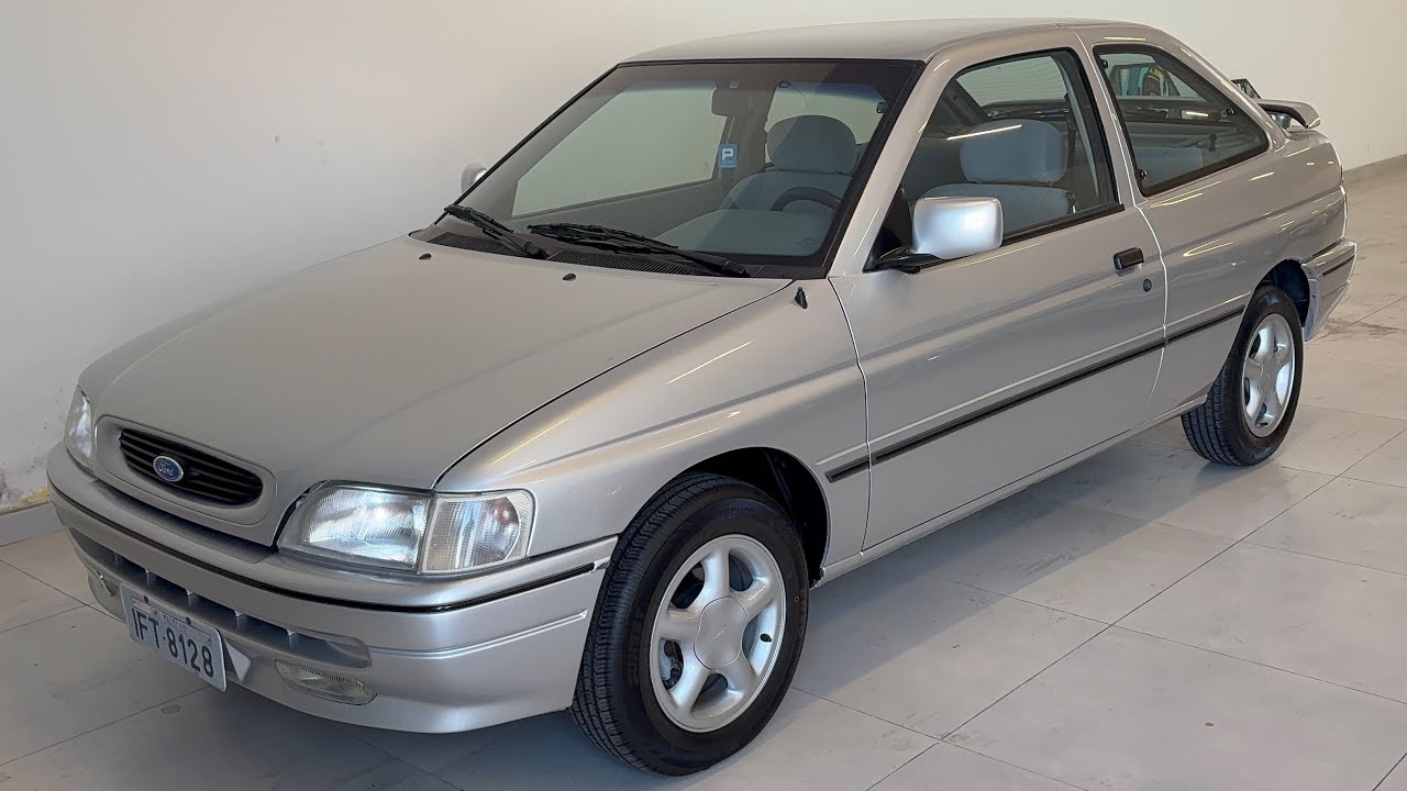 Ford Escort 2.0i Racer 1996 com 72 mil km originais- o substituto do XR3