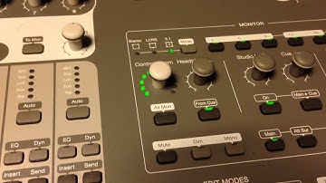 Studio D signal flow - setting up I/O