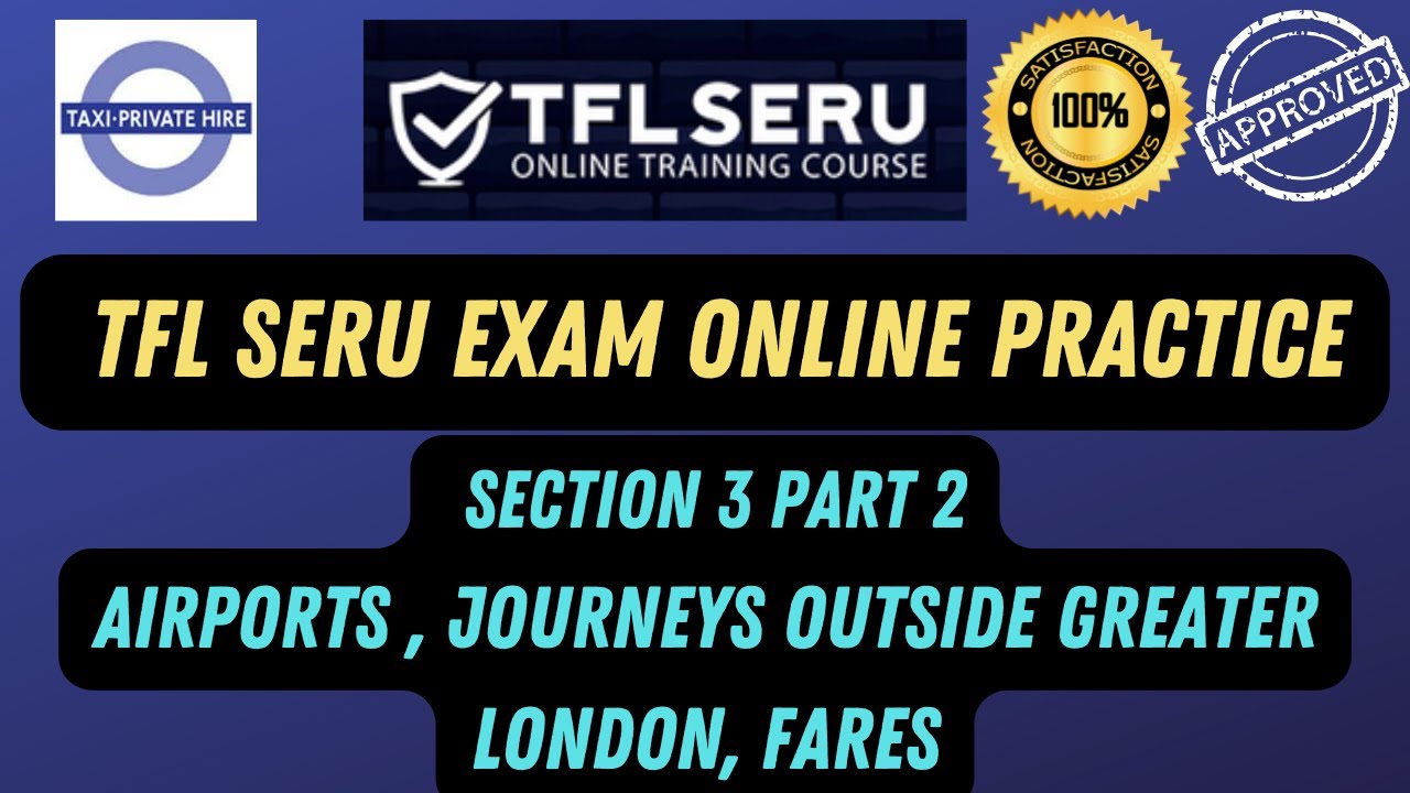 TFL SERU Test: Section 3 P 2 - Free TfL SERU Practice Questions | tfl seru exam