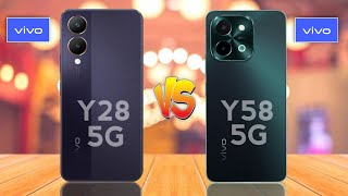 vivo Y28 5G vs vivo Y58 5G