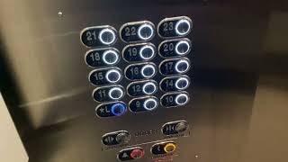 Dover (Mod by ThyssenKrupp) High Rise Traction Elevators at 5140 Yonge Street, North York ON