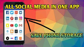 All Social Media In One App | Save Phone Storage screenshot 5
