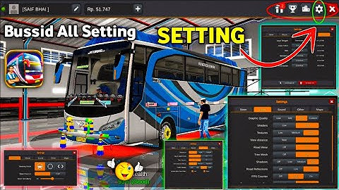 Bus Simulator Indonesia Garage Setting Bussid All Beat Settings ! 😱