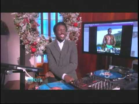 Ellen DeGeneres Show 12 16 10 Yahoo Mail live commercial and Thank You