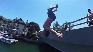 Bridge Jumping Huntington Beach