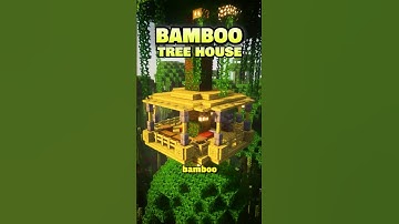 Minecraft Bamboo Tree House 🎋🌳 | Epic Jungle Survival Base Build!