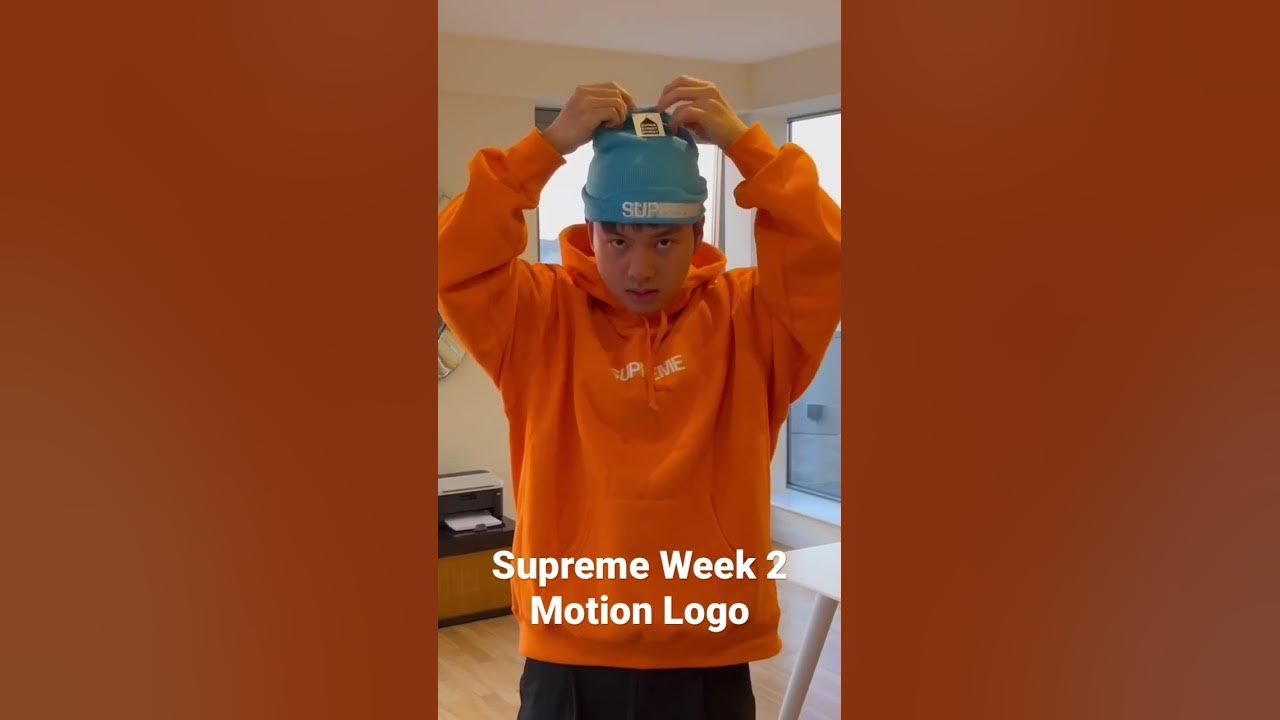 Supreme Week 2 Motion Logo SS23 YouTube
