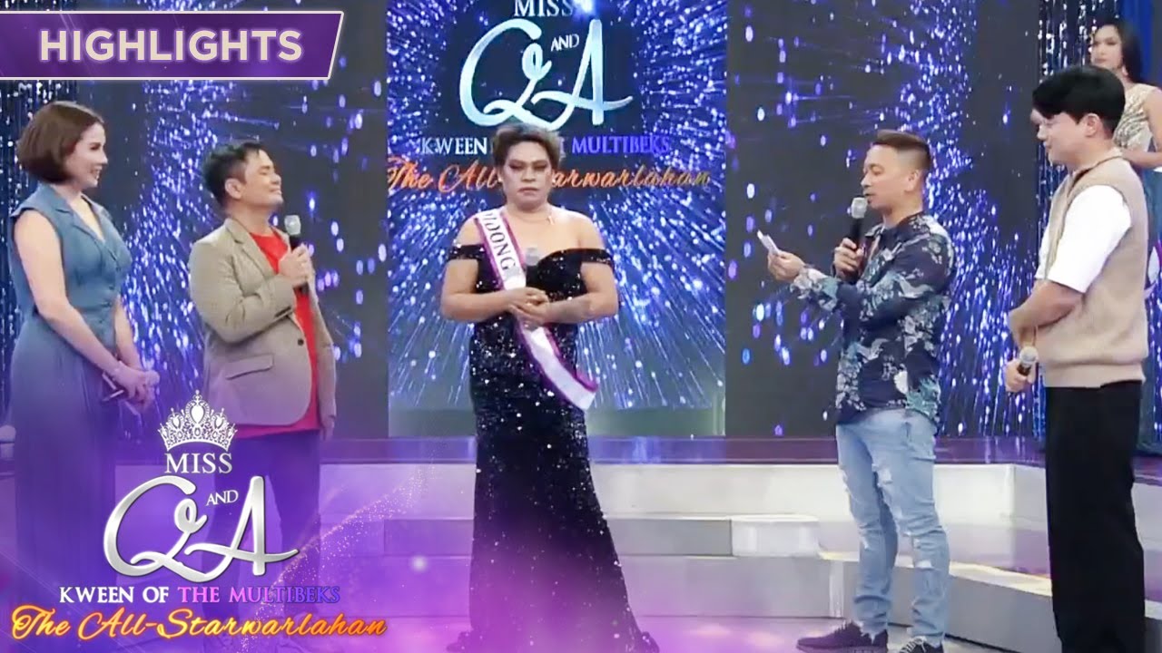 Jhong notices something about Miss Q&A Didong after answering Wit Lang ...