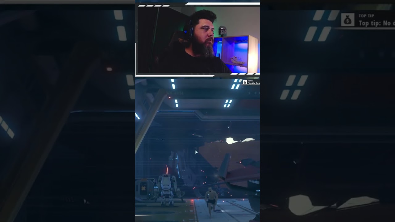 Streaker on deck - Star Citizen