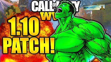 *NEW* HUGE UPDATE CALL OF DUTY WW2 1.10 PATCH NOTES UPDATES! NEW DLC GUNS 1.10 PATCH UPDATE!