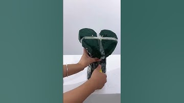 Instructions for arranging a heart shaped bouquet of roses #crafts #flowers #flowerpot