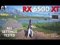 RX 6500XT | Where Winds Meet - 1080p - All Settings Tested