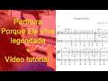 Partitura Porque Ele Vive teclado e piano Pdf, Legendada + Vídeo tutorial