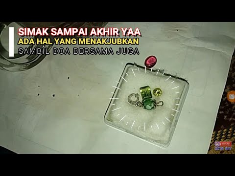 Safir mata udang (Natural purplish star sapphire). 