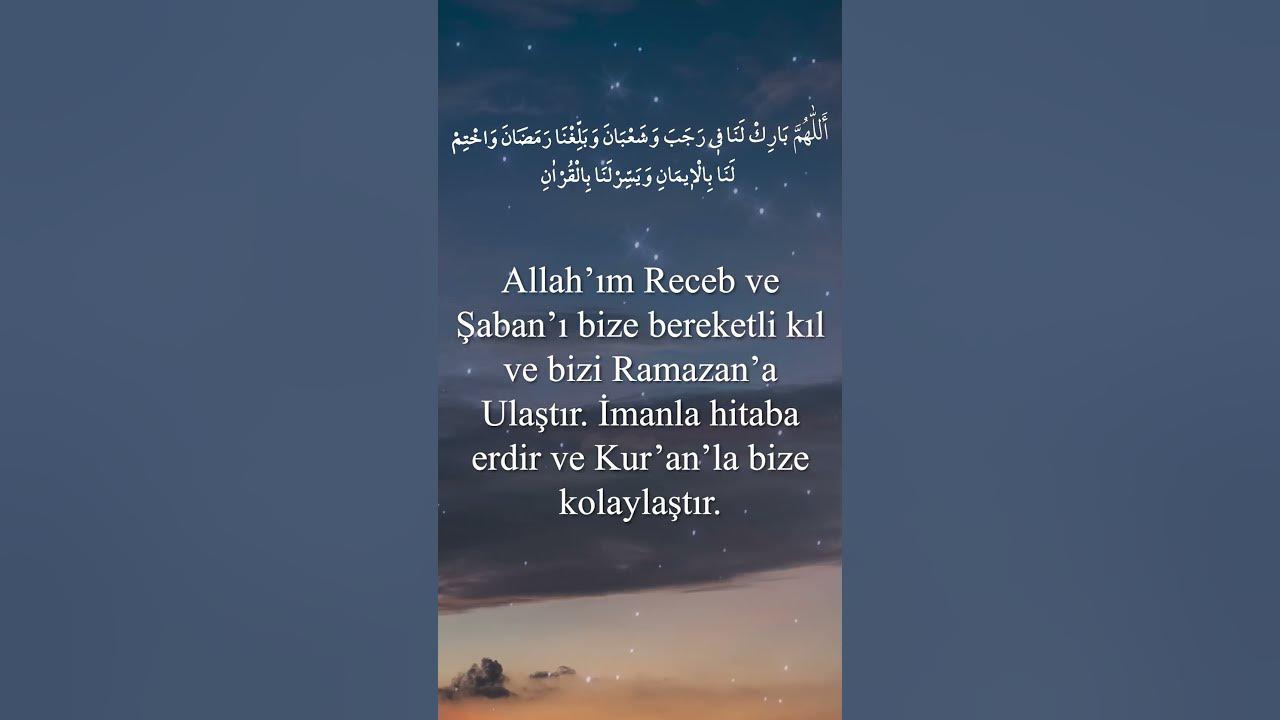 recep şaban ramazan ne zaman 2025