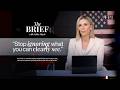 The Brief With Ashley Hayek Stop Ignoring What You Can Clearly See 