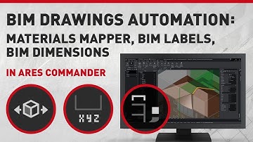BIM Drawings Automation: Materials Mapper, BIM Labels, BIM Dimensions