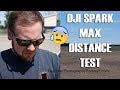 DJI Spark Max Distance Test Flight with Controller