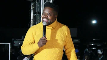 Mashabela Galane killed the crowd with his jokes at Ramatlaohle Sports Complex.