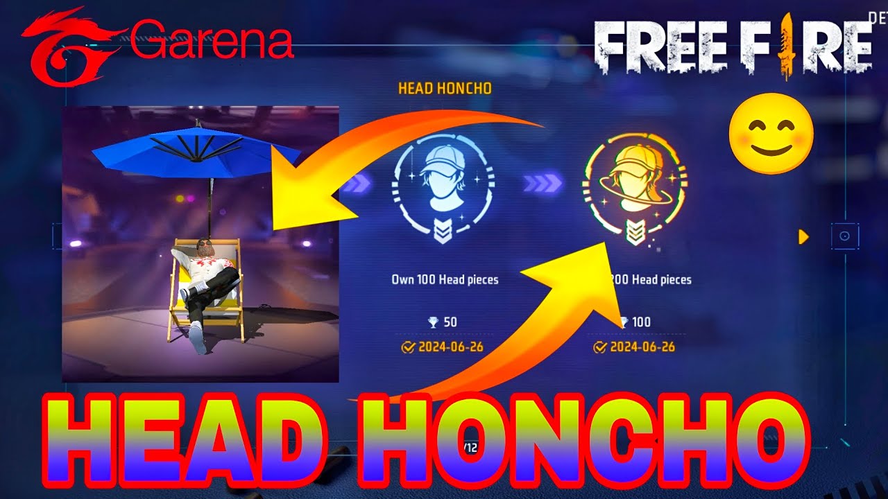Unlocking the Head Honcho Achievement in Free Fire!
