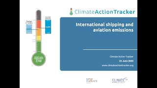 CAT aviation and shipping emissions webinar