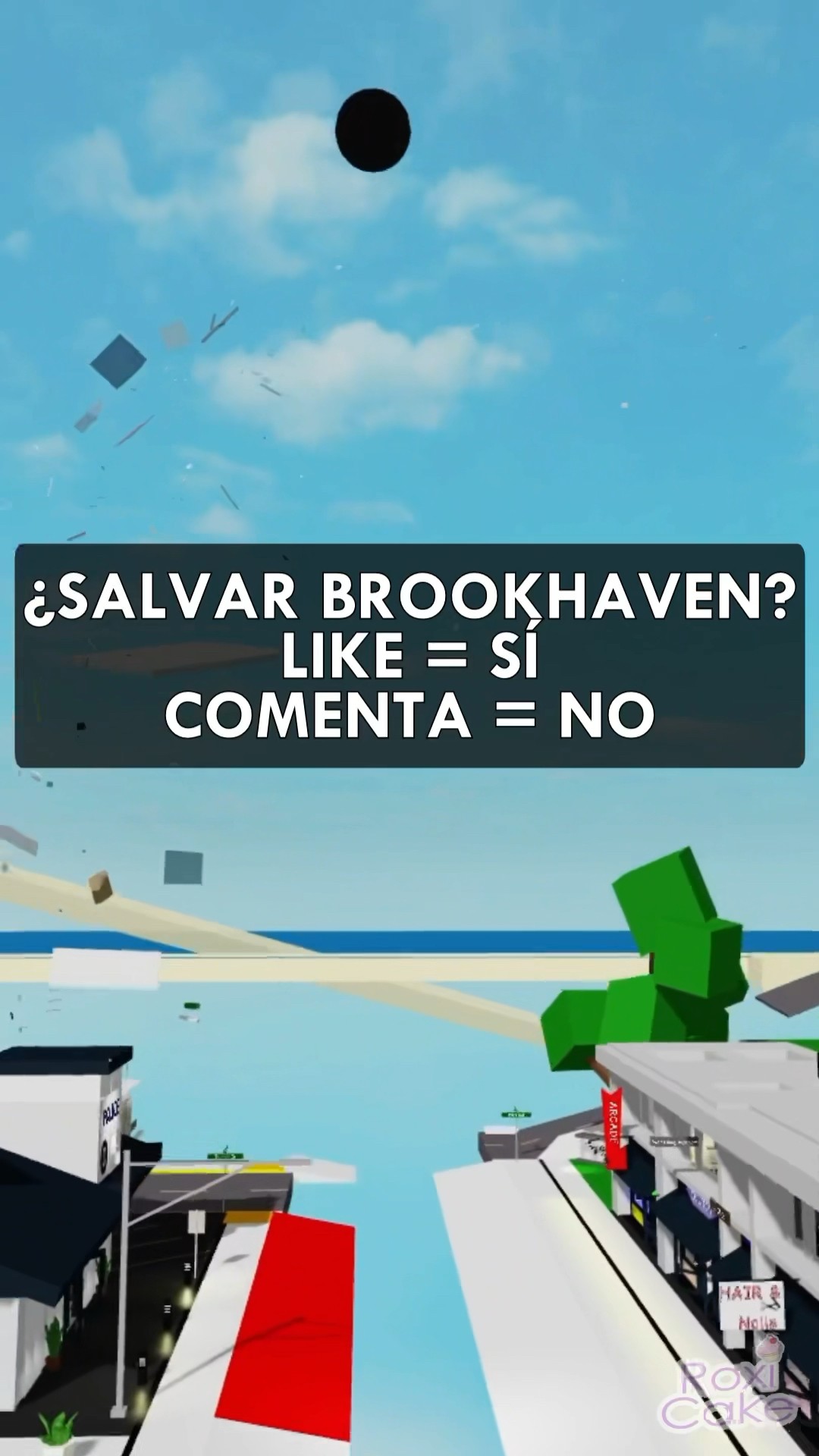 EL FIN DE BROOKHAVEN D: #SHORTS #ROBLOX