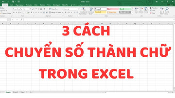 3 Cách chuyển số thành chữ trong Excel