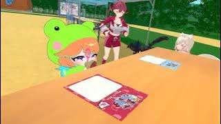 Mococo sneeze in Pekora's stream