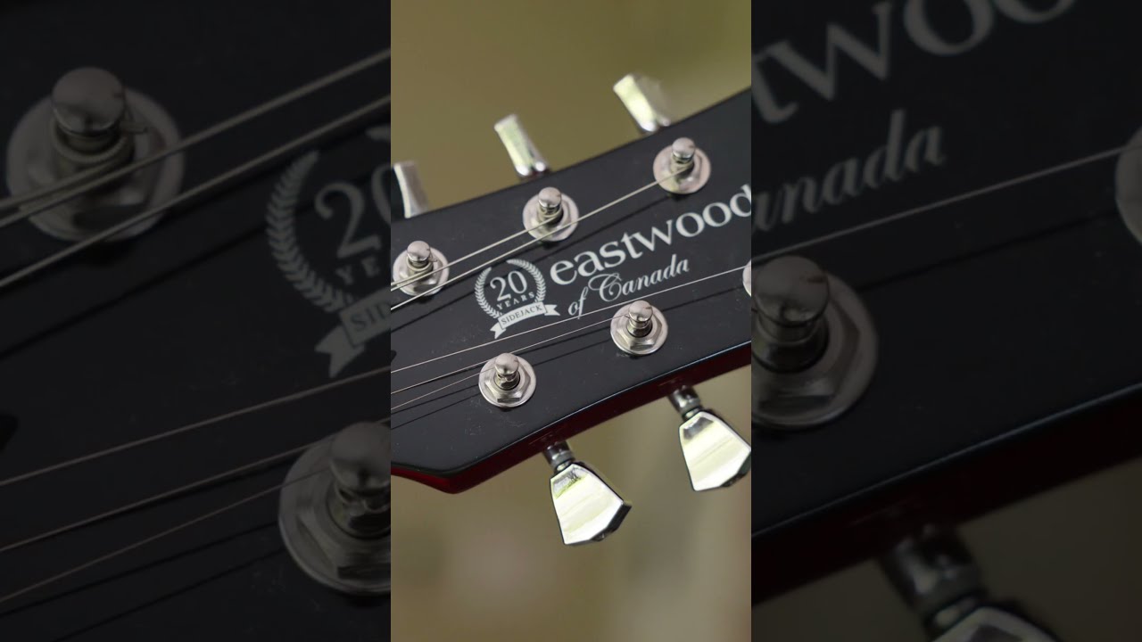 Sidejack DLX 20th LTD #eastwoodguitars - YouTube