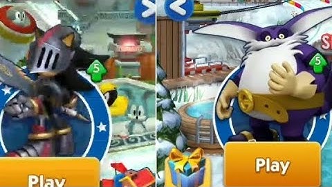 sonic Dash game:Sir Lancelot vs Big#sonic