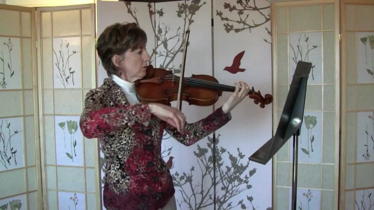 Huber Concertino in G for Violin Mvt 1 - YouTube
