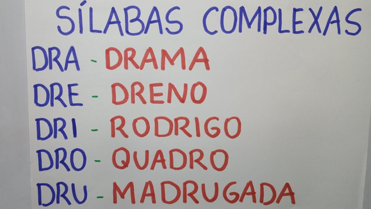 Aprenda a Ler Sílabas Complexas de forma RÁPIDA e fácil