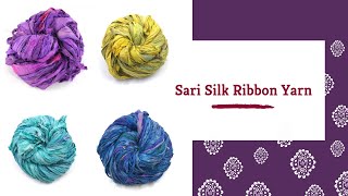 DGY Sari Silk Ribbon Yarn Wealth