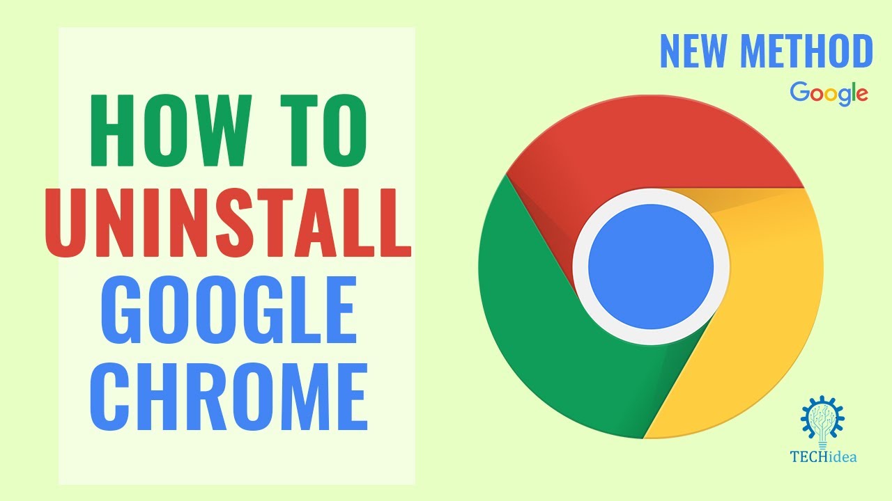 How to Uninstall Google Chrome 2025 [New Method] - YouTube