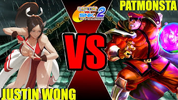 Capcom vs SNK 2 JUSTIN WONG vs PATMONSTA (CVS2) pt 2